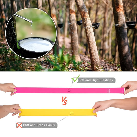 5-Delige Weerstandsbanden Set – Voor Kracht, Flexibiliteit & Spierversteviging